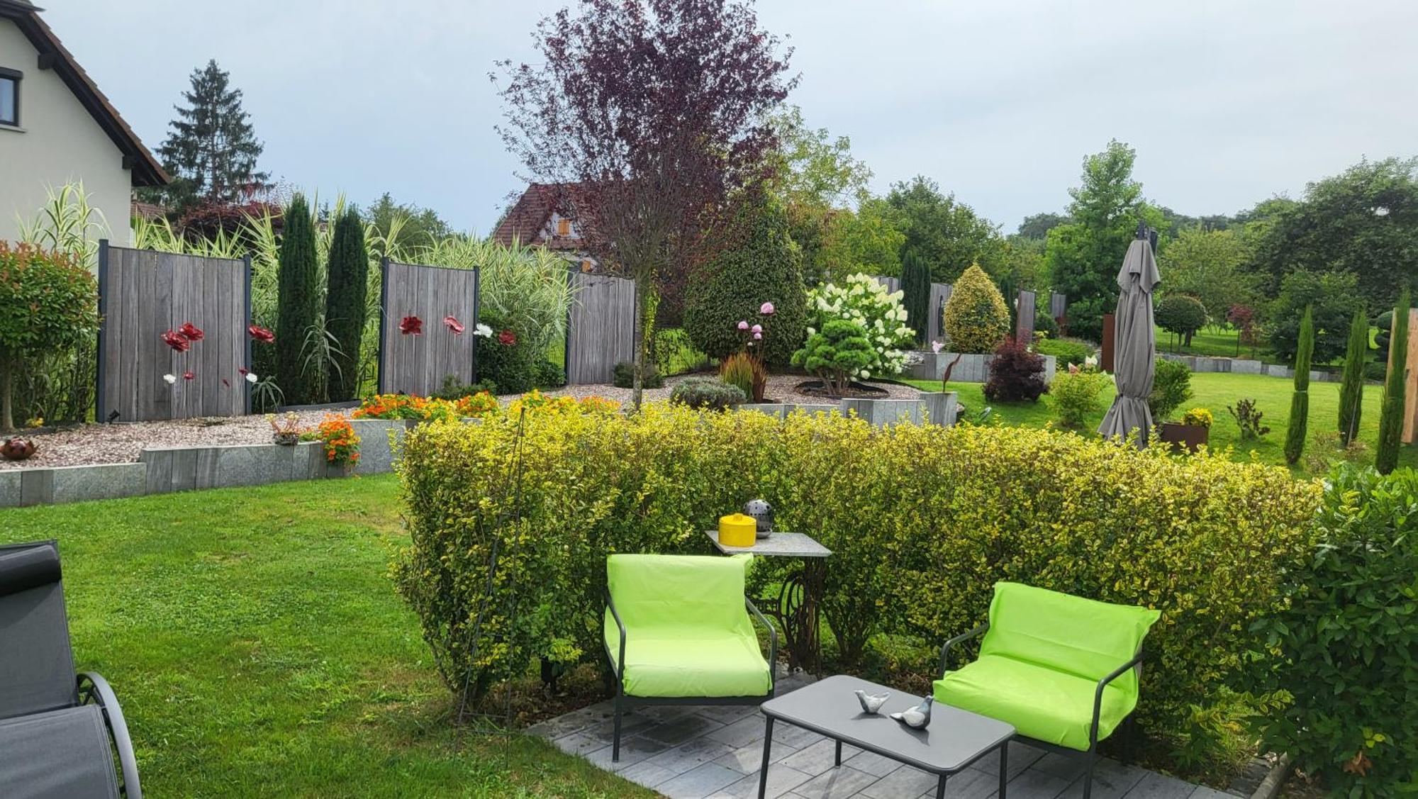 Le Jardin Des Pies Panzió Manspach Kültér fotó