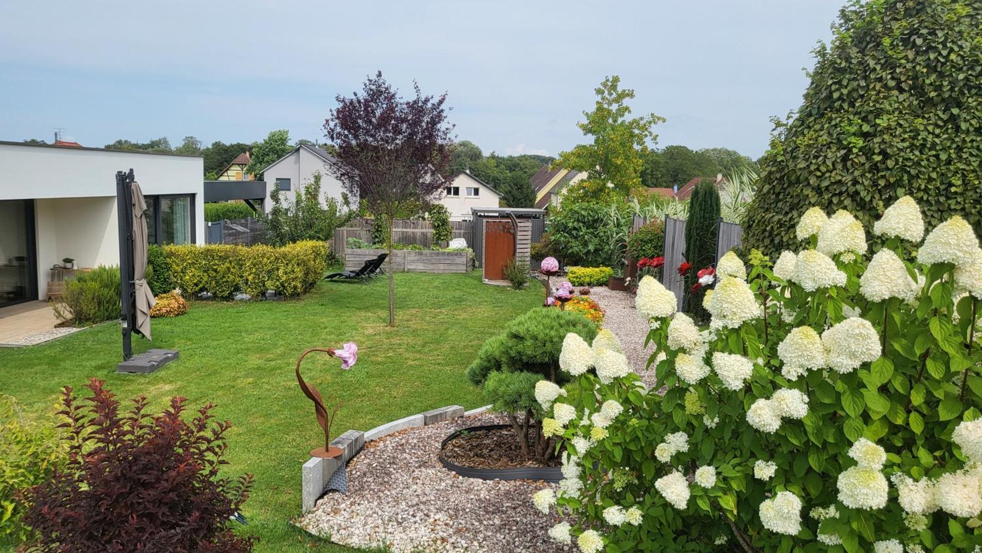 Le Jardin Des Pies Panzió Manspach Kültér fotó